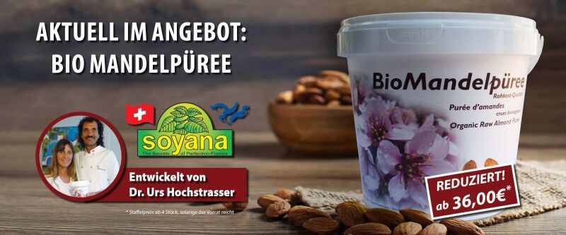 Soyana Mandelpüree im Angebot