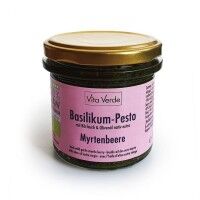Bio Basilikum - Myrtenbeere Pesto - Heldenkraut